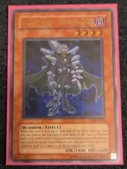 Destiny Hero - Diamond Dude - EOJ-EN003 - Ultimate Rare - Unl Edition YuGiOh NM - Image 1