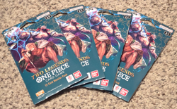 Two Legends One Piece TCG 4 Sleeved Booster Packs OP-08 English Version Sealed - Image 1