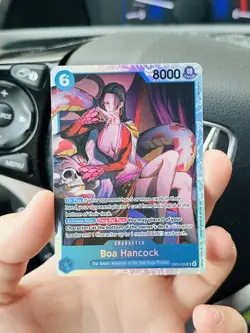 One Piece TCG - Boa Hancock PRERELEASE ENGLISH EB03-026 HEROINES SR - Near Mint - Image 1