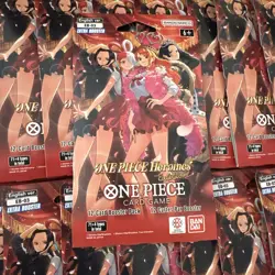 40 Pack Lot One Piece EB-03 Heroines Edition Sleeved Booster Pack (In Hand) - Image 3