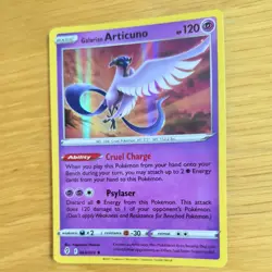 GALARIAN ARTICUNO 063/203 POKEMON CARD (EVOLVING SKIES SET) HOLO - Image 4