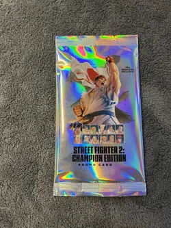 June 2025 Sealed Street Fighter 2: Champion Edition Promo Card PSA Promo Pack - Image 1