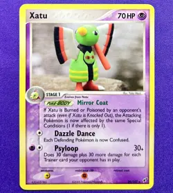 Xatu | 29/107 | EX Deoxys | 2005 Vintage Rare Pokemon TCG Card | Yuka Morii | LP - Image 1