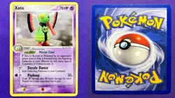 Xatu | 29/107 | EX Deoxys | 2005 Vintage Rare Pokemon TCG Card | Yuka Morii | LP - Image 3