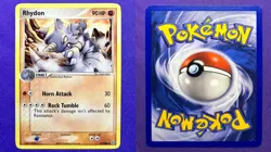 Rhydon | 19/106 | EX Emerald | 2005 Vintage Rare Pokemon TCG Card | LP - Image 3