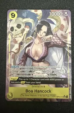 Boa Hancock OP14-112 SR Holo Alt Art 9 cost One Piece Card Game OP14 - Image 1