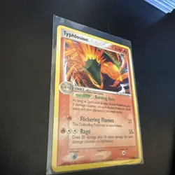 Typhlosion # 34 Black Star Promo Holo Cosmos English Pokemon TCG Played Card - Image 2