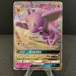 Espeon GX 61/149 SM Base Set Ultra Rare Holo Pokemon TCG Card - Image 1
