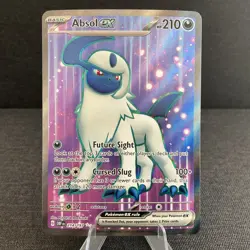 Absol ex 214/197 Sv03: Obsidian Flames Full Art Ultra Rare Holo Pokemon TCG Card - Image 1