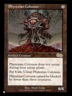 Phyrexian Colossus LP Light Play The List MTG [6564] - Image 1