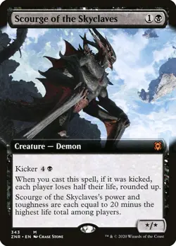 Scourge of the Skyclaves (Extended) [Zendikar Rising Extended Art] Magic MTG - Image 1