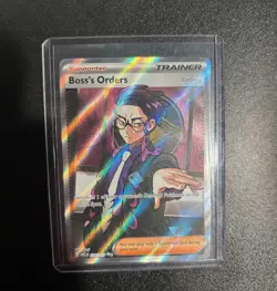 Boss’s Orders 256/217 Ultra Rare Full Art Pokemon TCG Ascended Heroes NM - Image 1