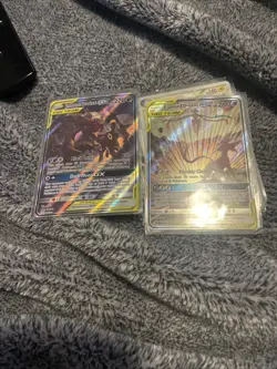 Pokemon Espeon & Deoxys GX, Umbreon & Darkrai GX Tag Team Holo SM240 SM241 - 2 … - Image 1