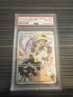Roller Skater 073/064 Remix Bout Full Art Pokemon Japanese PSA 10 - Image 1