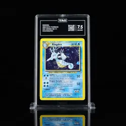 KINGDRA 2000 WOTC POKEMON NEO GENESIS #8/111 HOLOGRAPHIC TAG 7.5 - Image 1