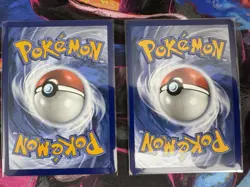 Mega Evolution Alakazam 009 & Riolu 010 Black Star Promo Pokemon Center stamp - Image 5