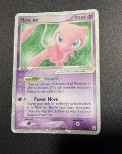 Mew ex - 88/92 - Pokemon TCG Legend Maker Ultra Rare - Well Loved - Image 1