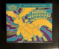 Pokemon Ascended Hero’s ETB ,Factory Sealed, In Hand, Ready to Ship - Image 1