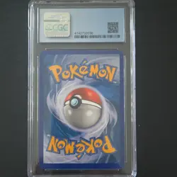 Pokemon EX Unseen Forces Vaporeon 19/115 Holo Rare CGC 7.5 2005 English - Image 2