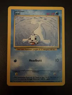 Pokemon Trainer Deck B Seel Raw (Ungraded) - Image 1