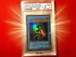 Yugioh Black Luster Soldier SYE-024 Ultra Rare 1st Edition PSA 8 💎 - Image 1