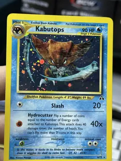 #2 Kabutops 6/75 Neo Discovery 2001 Holo Rare WOTC Pokemon Card TCG - Image 5