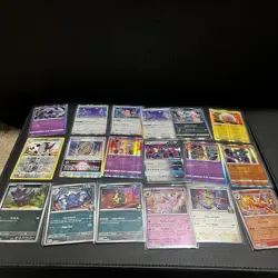 ALL 100 Holo Mixed Pokemon Sleeved Cards Lot - ex, Reverse, Pokeball, RARE - Image 5
