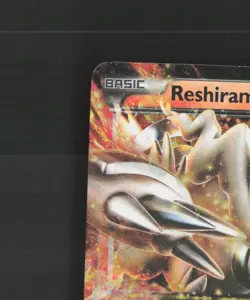 Reshiram EX BW36 Black & White Black Star Promo Holo Pokemon Card MP - Image 3
