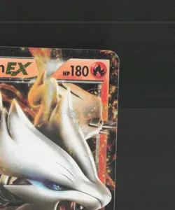 Reshiram EX BW36 Black & White Black Star Promo Holo Pokemon Card MP - Image 4