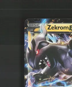 Zekrom EX BW38 Black & White Black Star Promo Holo Pokemon Card MP - Image 3