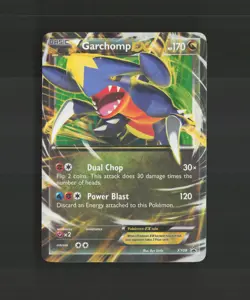 Garchomp EX XY09 XY Black Star Promo Holo Pokemon Card LP - Image 1