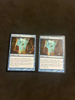 x2 Archive Trap [Zendikar] 2x Magic MTG Cards LP - Image 1