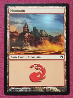 Magic The Gathering DUEL DECKS VENSER VS KOTH MOUNTAIN 74 land card MTG - Image 1