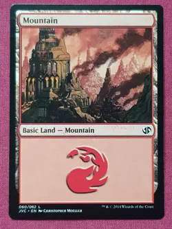 Magic The Gathering DUEL DECKS ANTHOLOGY JACE VS CHANDRA MOUNTAIN 060 card MTG - Image 1