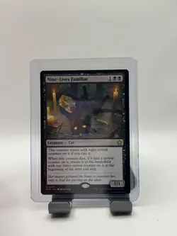 MTG, Nine-Lives Familiar $3 ORDER MIN 66 NM FDN Foundations Regular - Image 1