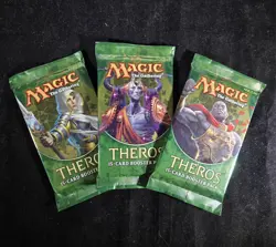 Magic The Gathering - Theros - Lot of 3 Sealed Booster Packs - Image 1