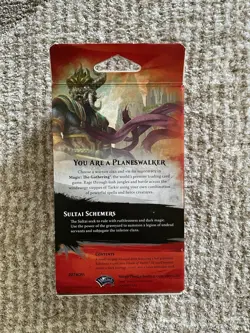 Magic The Gathering Khans Of Tarkir Sultai Schemers Intro Pack 2 Boosters Sealed - Image 2