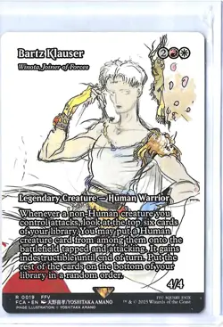 Bartz Klauser - Winota, Joiner of Forces (Showcase) Final Fantasy: - MTG Mint - Image 1