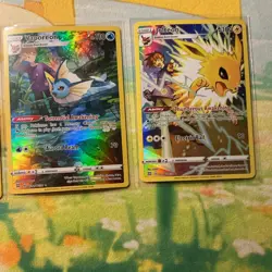 Pokemon brilliant stars trainer gallery lot, Eevee, vaporeon, jolteon - Image 2