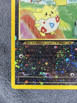 Pokemon Togepi Reverse Holo Foil Card #4/18 Southern Islands MP 🔥2 Swirls🔥 - Image 4