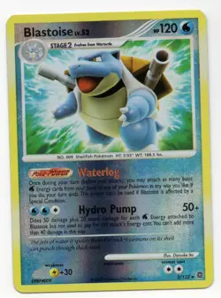 Pokemon: Secret Wonders *Foil* Blastoise (2/132) Reverse Holo - Image 1