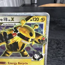 Pokemon - Electivire FB LV.X Holo Pendant 144/147 Supreme Victors - Image 3