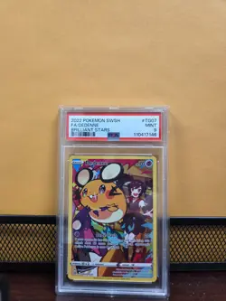 PSA 9 2022 Pokemon SWSH FA/Dedenne Brilliant Stars #TG07 - Image 1