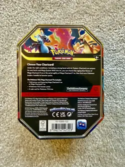 Pokemon TCG Mega Charizard Y ex Tin | Brand New & Sealed | FREE Delivery ✅ 🔥 - Image 2