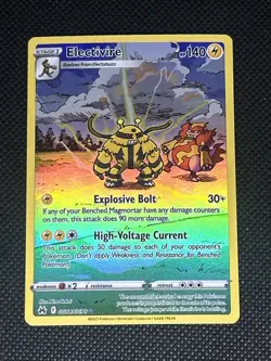 Electivire GG08/GG70 Pokemon Crown Zenith: Galarian Gallery Holo - Image 1