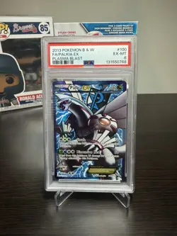 PSA 6 2013 Pokemon Black White Plasma Blast Full Art Palkia EX Holo Foil 100/101 - Image 1