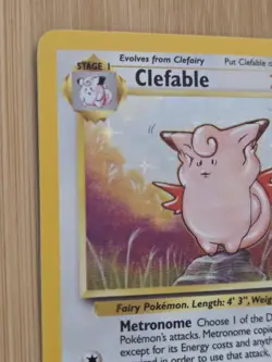 Clefable Holo Rare 1/64 Pokemon Jungle Set Unlimited NM/LP Vintage WOTC 1999 - Image 2