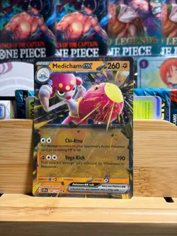 MEDICHAM ex 080/142 S&V Stellar Crown Double Rare Pokemon TCG NM - Image 1