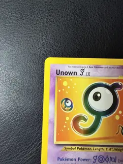 2001 Pokemon - Unown (J) #38/53 - Black Star Promo - LP - Image 4