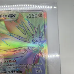 Pokemon TCG 2017 SM Solgaleo GX Secret Rare 155/149 | NM - Image 4